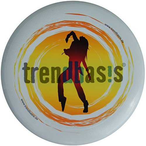 trendbasis Eurodisc Frisbee 175g - Ultimate Wurfscheibe - Motiv: Sundancer