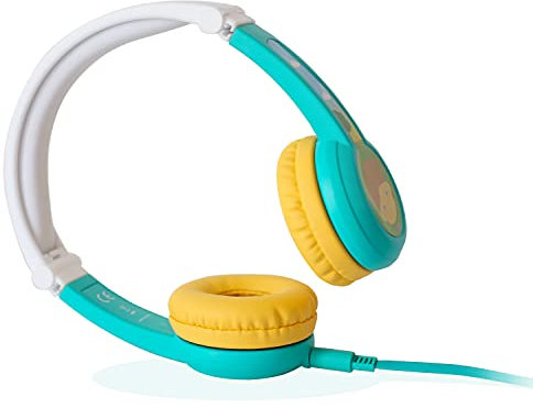 Lunii - Casque audio vert - Compatible avec Ma Fabrique à Histoires - Pour les enfants de 3 à 8 ans