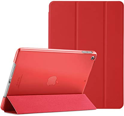 ProCase for iPad 9th Generation 2021/ iPad 8th Generation 2020/ iPad 7th Generation 2019 Case, iPad Cover 9th Generation 10.2 iPad Case –Red