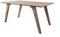 Massivmoebel24.de | TROMSO Esstisch aus Massivholz #015 | aus Akazienholz - Braun-Creme | im skandinavischen Stil | 200x100 cm | Massivholztisch Esszimmertisch