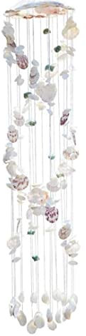 C H SZ CC Windspiel Garten Windspiele für Draußen Kreative Muschel Windspiele Anhänger Kleine Frische Glocke Mädchen Zimmer Schlafzimmer Tür Fenster Ornamente Dekoration Klangspiel (Size : 90cm)