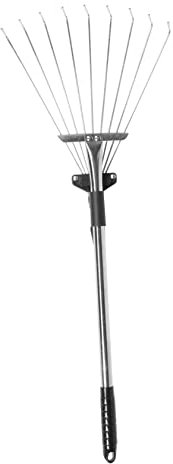 Yardenfun Gartenrechen Mit Zähnen Werkzeug Lockern Von Erde Für Hobbygärtner Und Pflanzenliebhaber Langlebig Und Robust Für Gartenpflege