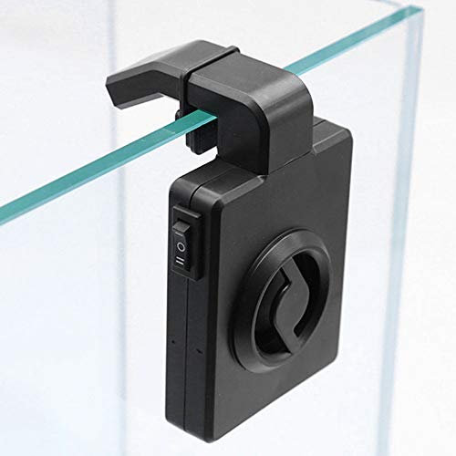 Ejoyous Aquarium Lüfter, Aquarium Kühler Wasserkühler Lüfter Mini-USB Aquarium Chiller Einstellbarer Kühlgebläsesystem Krabbenform Lüfter Tank Lüfter SmallCrab Shape Fan