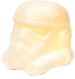 Suck UK Original Stormtrooper Table Lamp Warm USB Light & Mood Light Ceramic Table Lamps For Living Room Led Lamp & Bedside Lamps Boys Bedroom Accessories Gaming Desk Accessories For Men