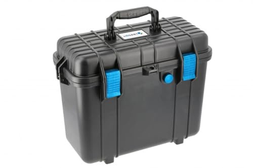 Högert Technik - Hermetisch Werkzeugkoffer - Hermetischer Werkzeugkasten/Werkzeugbox (16,5,42cmX22cmX34cm)- Stoßfest, spritzwassergeschützt IP55, staubdicht, EPDM-Dichtung