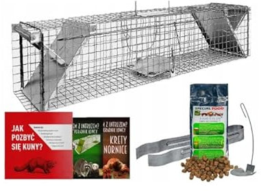 Marderfalle Lebendfalle lebend Falle Marder-Falle 82x17x20cm