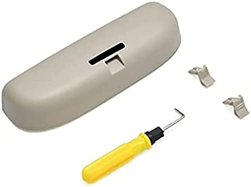 Auto-Sonnenbrillenbox zur Aufbewahrung, Brillenhalter, Brillenetui, für BMW 3er F30 F31 F32 GT 318 328 320 F30 F35 G20 2013–2021, Beige