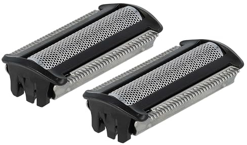 vhbw 2x Ersatz-Scherköpfe kompatibel mit Philips BodyGroom S3000 BG3010 | BG30xx Elektrorasierer