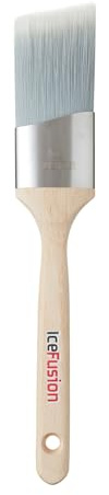 ProDec Advance Brocha sintética Ovalada en ángulo de 2 Pulgadas Ice Fusion para Pintar con Pinturas de emulsión, Brillantes y satinadas Ideal para rodapiés, arquitrabes y Otras Superficies moldeadas