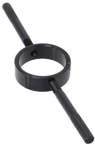 4 Pièces Outil de Compresseur de Ressort de Fourche de Moto, Kit D'outils de Service de Ressort Hélicoïdal en Aluminium Outil de Niveau D'huile de Fourche Outil de Ressort pour la Réparation D'entreti