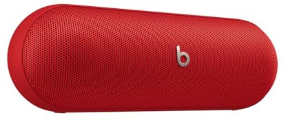 Beats Pill - Altoparlante Bluetooth wireless e Caricatore portatile tramite USB-C - Fino a 24 ore di autonomia della batteria, resistente all'acqua IP67, compatibile con Apple e Android - Rosso deciso