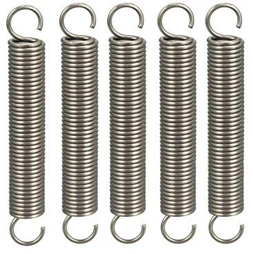 WUPNGS Doppelhakenfeder 5 Stück erweiterte Druckfedern, Drahtdurchmesser, kleine Doppelhaken-Zugfeder, 1,4 x 8 x 50 mm (Farbe: 1,4 x 8 x 50 mm)(1.2 * 10 * 70mm)