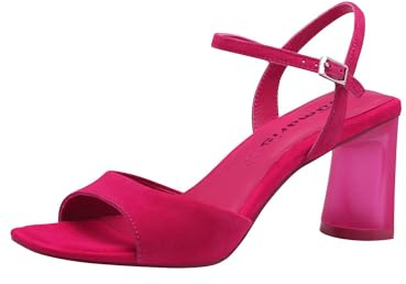 Tamaris Sandalia de tacón para Mujer Fuxia 1-28340-44, Talla 39 EU, Fucsia, 39 EU