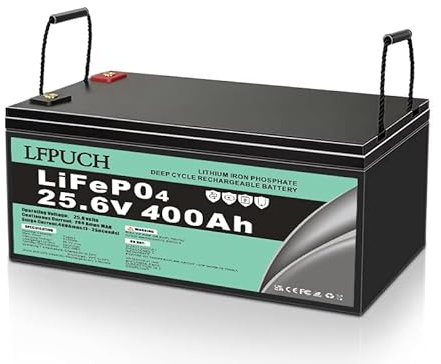 Langlebige Batterien,LiFePO4 Batterie 24V 400 Ah LiFePO4 Batterie,