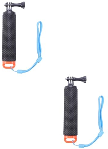jojofuny 2stücke Handgriff Für Unterwasserkamera Verstellbarer Schwimmender Tauchstock Für Actionkameras Orange Mit Sicherem Halt Und Leichtem Design Für Tauchen Schnorcheln Und