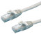 Blendend Cable de red UTP CAT.6, 8 pares, 8 contactos, 15 metros, ideal para conexiones de alta velocidad en redes y transmisión de datos.