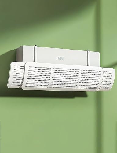 Air Conditioner Split Machine Windshield Air Conditioner Windshield Bedroom Windshield Multi-Angle Adjustment Air Conditioner Deflector(74-104cm)