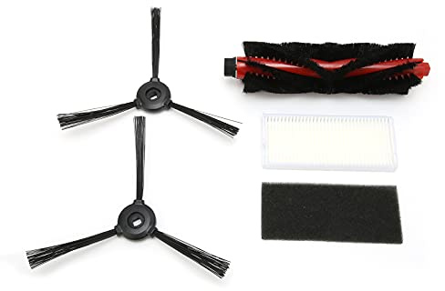 Xiuganpo Il Set di Spazzole Principali della Spazzatrice Sostituisce in Modo Efficiente le Parti per M200/M201/M520M/M571/T700, Anti-avvolgimento, Pulizia Profonda per Allergeni, Materiale ABS