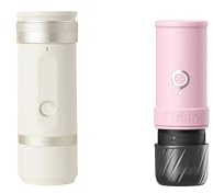 OutIn Fino Macina caffè elettrico portatile con OutIn Mino Macchina per caffè espresso elettrica portatile