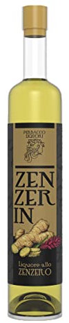 Zenzerin | liquore allo zenzero artigianale, ottima miscela per cocktail come ginger spritz, dolci e cucina - 50cl