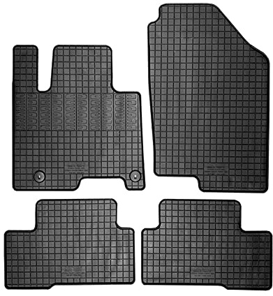 AutoStyle CK RHY04 Alfombrilla de Goma macizo negro
