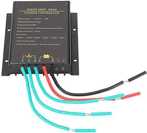 Generador Eólico de Turbina de 800 W, Controlador de Carga MPPT, Regulador de Energía Eólica Impermeable de 48 V