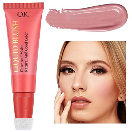 Colorete líquido para mejillas, rubor 2 en 1, multistick natural para uso durante todo el día para mejillas, labios, ojos, cosméticos para el cuidado la piel, maquillaje Imtrub