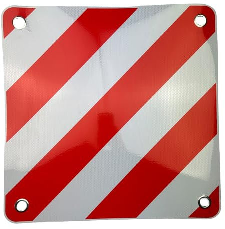 Warnschild Warntafel flexibel 50x50cm einseitig Europa ausgenommen Italien & Spanien