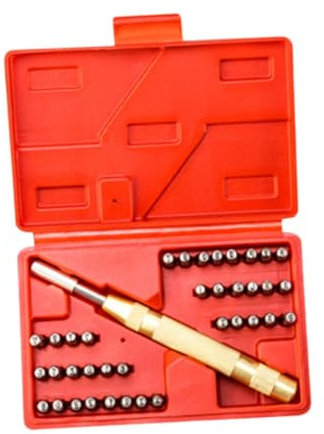 ＡＷＨＡＯ Nummer und Buchstabe Punch Set Metall Stempel Kit Alphabet Buchstabe Nummer Stempel Kit Kit