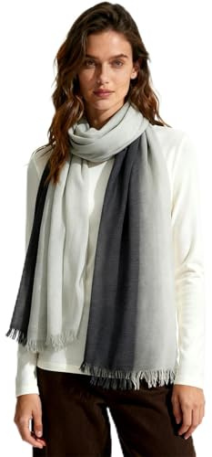 WKTRSM Sciarpa Donna Leggera Scialle Sciarpe Elegante Cerimonia Foulard Cotone Scilla Stole Primavera Estate,Stola Morbido Sciarpa Inverno Grande Stola per Autunno 180 * 120cm
