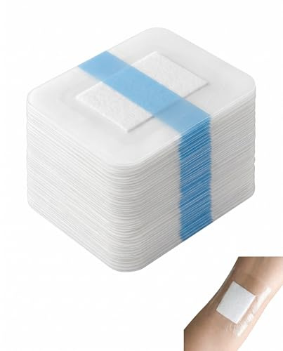 YIPFEN Parches Postoperatorios Impermeables 40 Unidades, Protección Superior para Heridas Quirúrgicas, Ideales Ducha, Natación y Deporte, Favorecen Cicatrización Rápida.