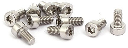 Aexit M2.5x5mm 304 Edelstahl Torx-Zylinderschrauben Befestigungselemente 10 Stück (a07b07705804b61f5c26e4983d62b15e)