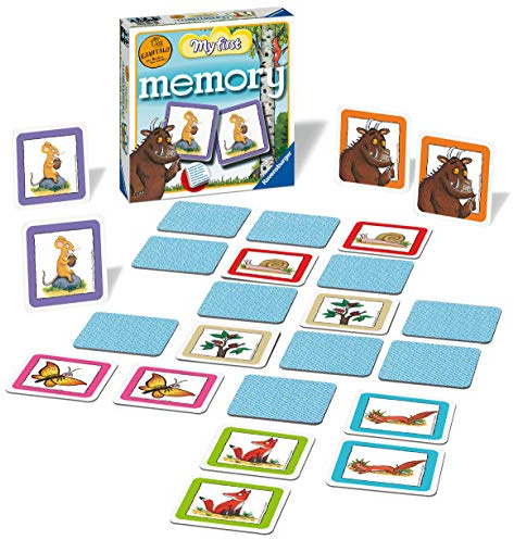 Ravensburger Kinderspiel - 20830 - Der Grüffelo My First Memory® - Gedächtnisspiel für 2-4 Grüffelo-Fans ab 2,5 Jahren