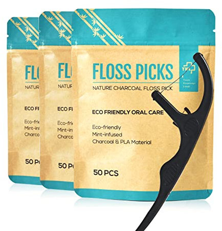 YKL 150 Floss Sticks,Degradable Dental Floss Cure Dent,For Oral Care,Interdental Cleaning