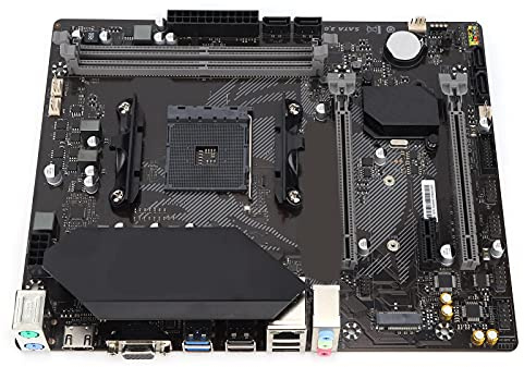 M-ATX Gaming Motherboard, B550 AM4 APU Ryzen PCIE 4.0 XMP 3800MHz Dual Graphical Port Computer Board-Unterstützung für Am4 Sockel APU und für Ryzen Prozessor