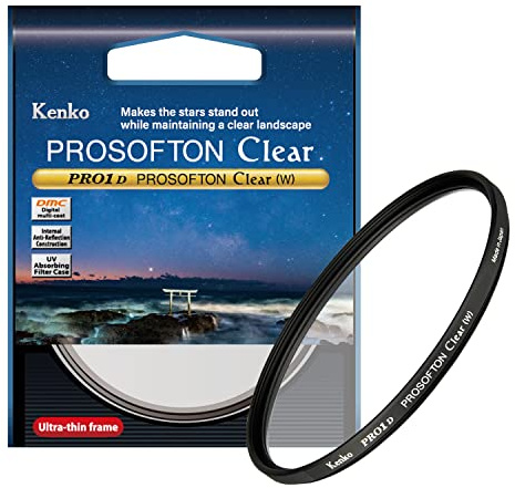 Kenko Filtro de Lente de Efecto Suave, PRO1D PROSOFTON Clear 82mm, para la fotografía de paisajes y Estrellas, para la fotografía de Retrato, 517734