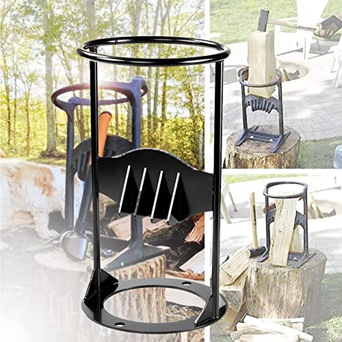 Spaccalegna manuale Spaccalegna manuale rapido Spaccalegna manuale Strumento di spaccatura manuale Punta a scalpello in acciaio Divide la legna da ardere Accensione di legna da ardere,Spaccalegna