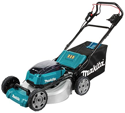 Makita DLM532ZX2 Tagliaerba Mulching, 18 V, LXT Tipo, 53 cm Larghezza di taglio, 1,715 mm x 590 mm x 1,095 mm