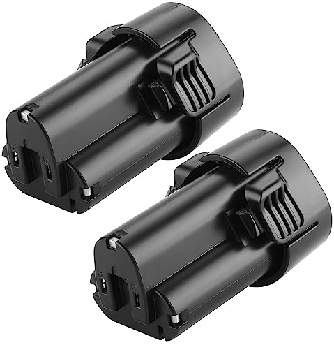 Energup 2 pezzi 10.8 V 3.5Ah Batteria per Makita Batteria BL1013 | Compatibile con BL1014 e Gli Utensili DF030D DF330D TD090D CL100DZ JV100DW