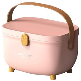 DYOUen Hausapotheke Medizinbox Erste-Hilfe-Kasten Tragbarer Aufbewahrungsbehälter für Medikamente große Kapazität mit Griff…