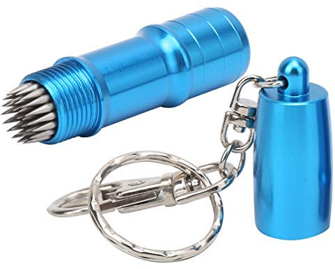 SPYMINNPOO Queue Tip Pricker, Snooker Pool Queue Tip Pricking Pin Grinding Repairing Tool Billard Zubeh?r f¨¹r Billard-Billard-Liebhaber (Blue)