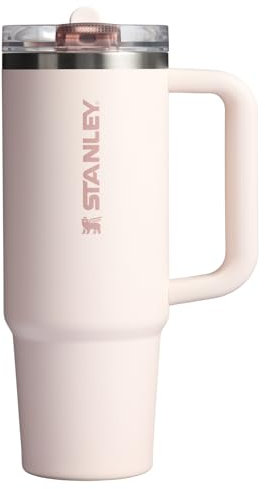 Stanley Quencher ProTour Tumbler with Flip Straw with Leakproof Lid 888g - Built in Straw and Handle - Cup Holder Compatible for Travel - Insulated Steel Tumbler
