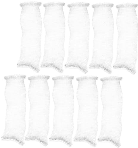 NULYLU Washing Machine Lint Traps 50pcs Stainless Steel Hose Lint Trap Silver High-density Filter for Washing Machine Hose Laundry Drain