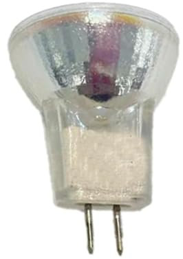 UGEFKMQ Halogen-Leuchtmittel MR8 12V 35W Halogen Reflektor lampe MR8 6V 5W G4 Bi-Pin Sockel Spot Blanc Chaud,12V-5W,1Pc