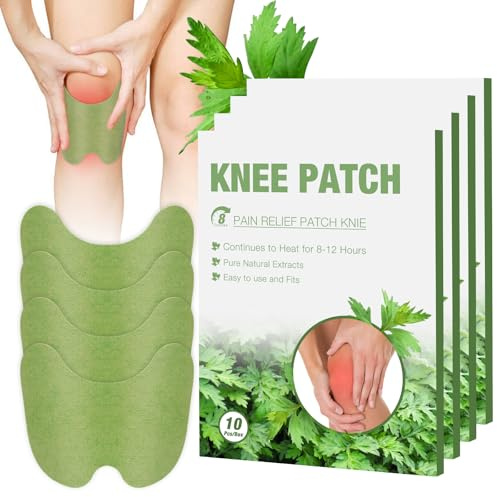 FENYW Schmerzlinderung Patch, 40 Stück/4Kartons Pain Relief Patch, Schmerzlinderungspflaster, Wärmepflaster, Anti Schmerz Pflaster, Pain Relief Patches für Nacken, Knie, Rücken, Schultern, Knee Relief