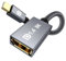 Hemlosk Adattatore da Mini Displayport a Displayport 1.4, Adattatore da Mini DP a DP 8K@60Hz 4K@144Hz, Compatibile con Thunderbolt 2, Convertitore Ultra Hd per Laptop Macbook VR Monitor, Plug & Play