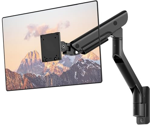 monTEK Single Monitor Wall Mount for 17-57 Ultrawide Screens up to 27KG