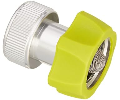 Universally Stainless Steel Pressure Washing Machine Hose Connector for 3 / 4Inch Washing Systems Stainless Steel Hose Adapter for Washer