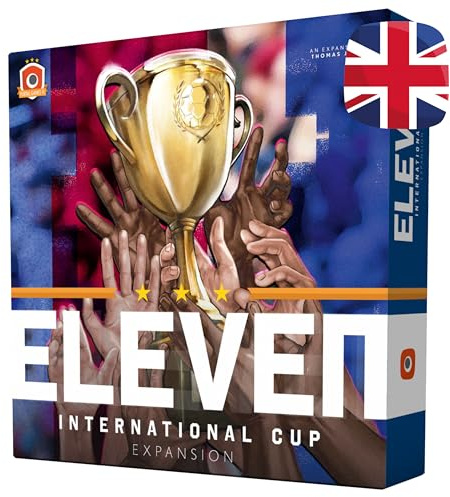 Portal Games | Elva: Internationell Cup Expansion | Strategic Football Management Boardgame Expansion, Knockout Tournament Mode, New Teams And Cards | 1 To 4 Players | 60–120 Minutes