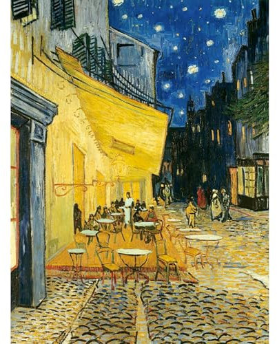 Ravensburger - Puzzle 1000 Pezzi Van Gogh: Caffè Di Notte​ | Puzzle Per Adulti E Tutta La Famiglie | Dimensione Di 70x50 Cm | Regalo Adulti | Regali Natale